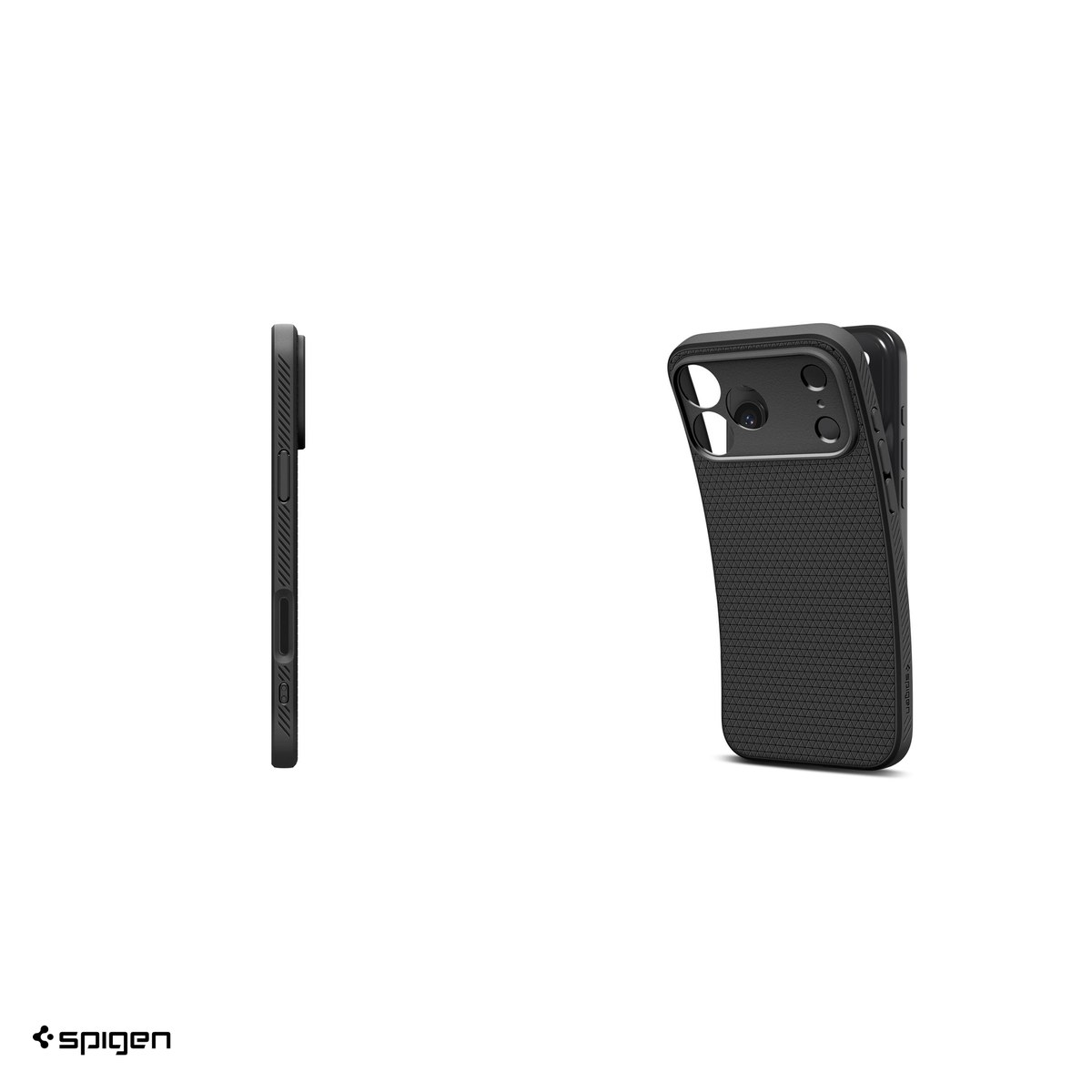 Husa Spigen Liquid Air pentru iPhone 17 Pro Max, Carcasa, Negru [5]