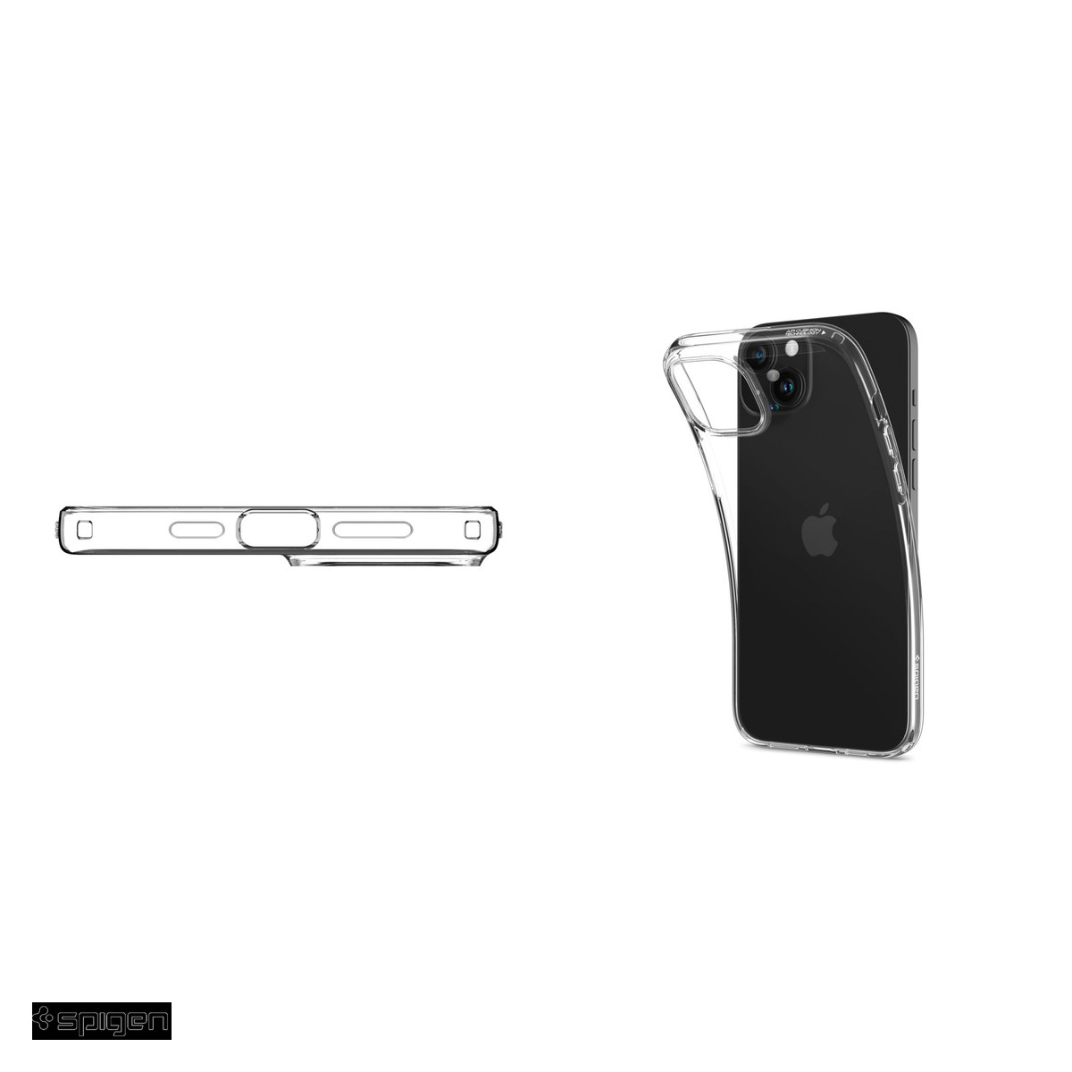 Husa Spigen Liquid Crystal crystal pentru Apple iPhone 15 Plus, Carcasa, Transparent [5]