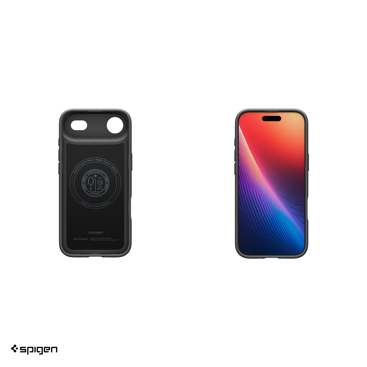 Husa Spigen Thin Fit Mag pentru iPhone 17 Air, Carcasa magnetica, Negru [5]