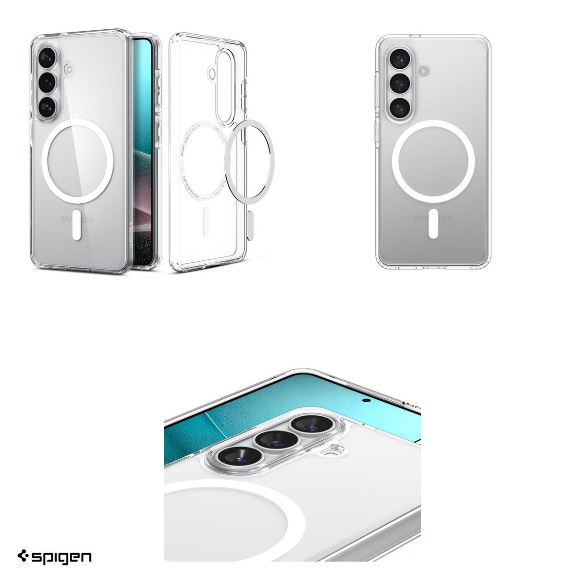 Husa Spigen Ultra Hybrid MAG pentru Samsung Galaxy S26, Carcasa, Alb [4]