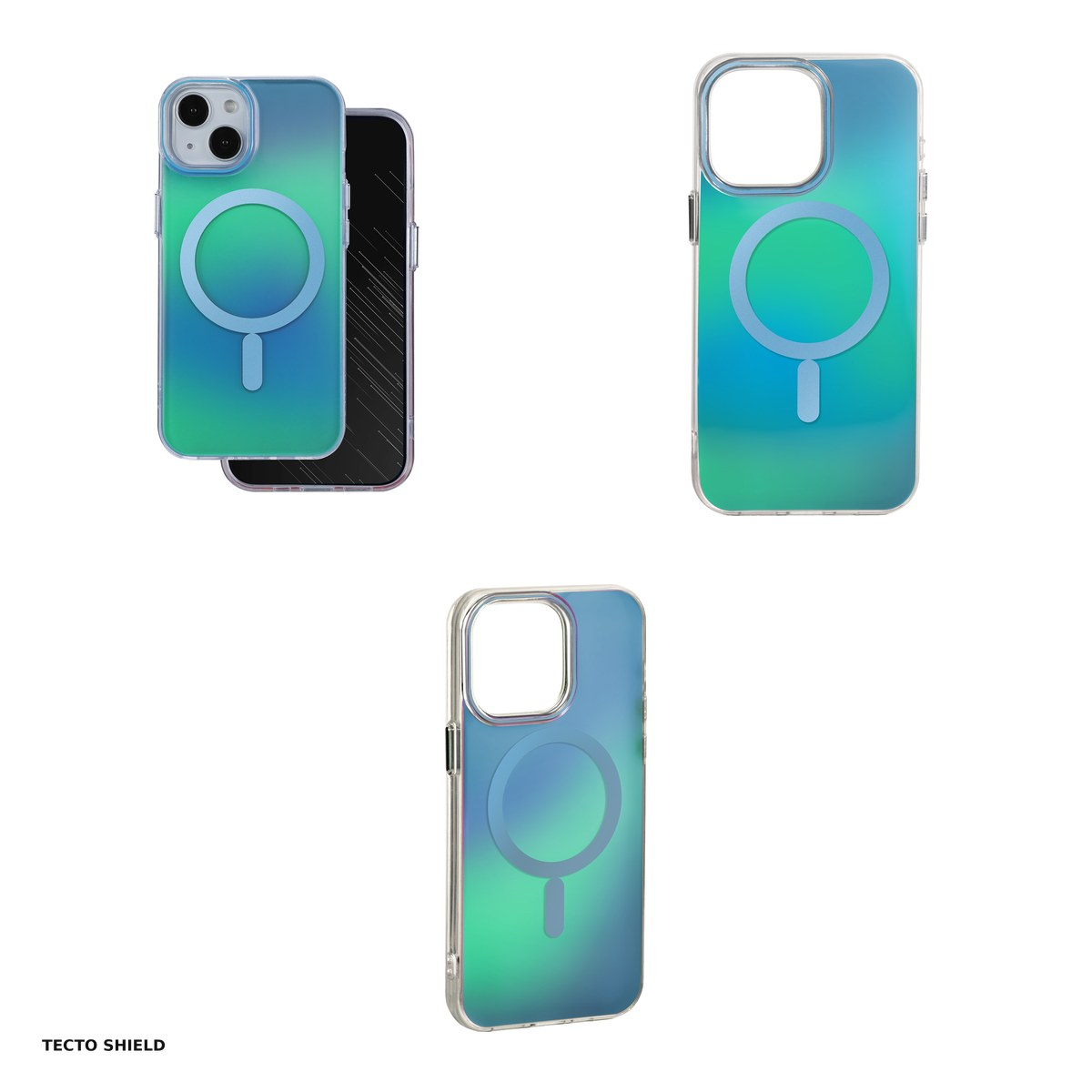 Husa Tecto Shield Aurora pentru Apple iPhone 11, Carcasa magnetica, Albastru [7]