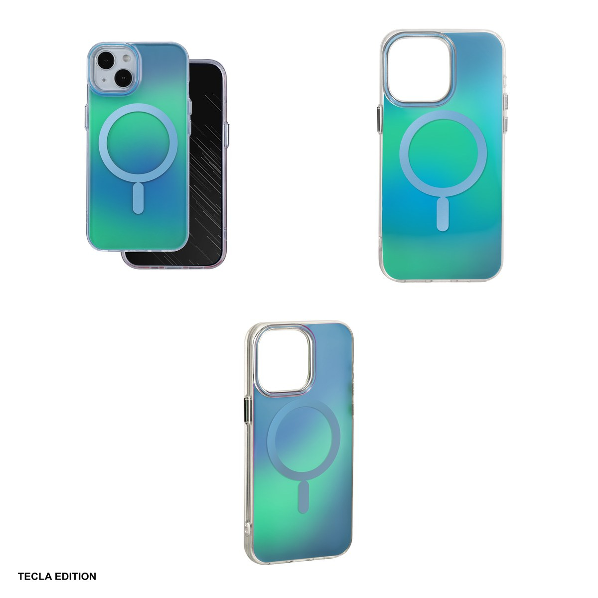 Husa Tecto Shield Aurora pentru Apple iPhone 12 Pro, iPhone 12, Carcasa magnetica, Albastru [4]