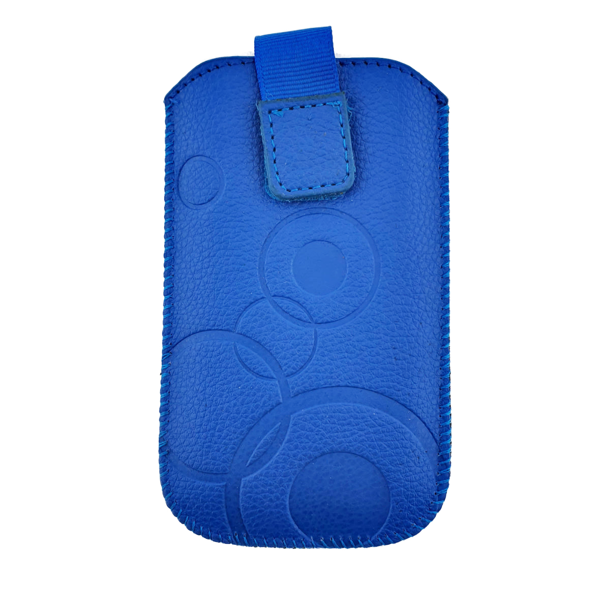 Husa universala tip saculet, din piele ecologica, Esperanza 90662, dimensiune M, 125 x 75 x 15mm, albastra inchis [1]