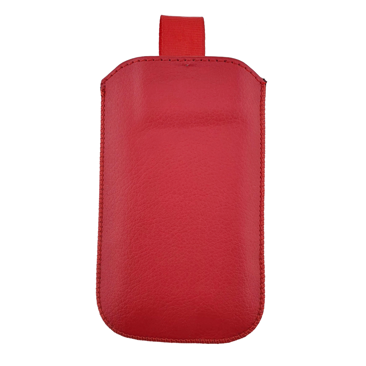 Husa universala tip saculet, din piele ecologica, Esperanza 90662, dimensiune M, 125 x 75 x 15mm, rosie [2]