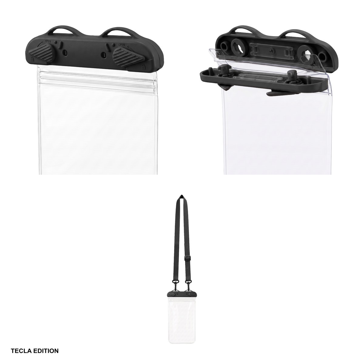 Husa universala Waterproof rainbow, Carcasa, Negru [4]