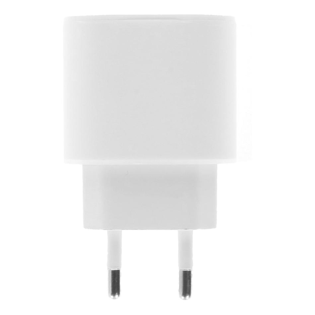 Incarcator 18W cu port USB-C, pentru Apple, A1692, priza retea EU, in blister, alb, 2347 [2]