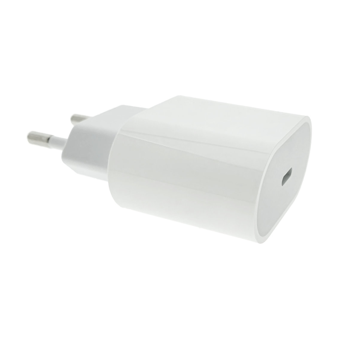 Incarcator 20W cu port USB-C, pentru Apple, A2347, priza retea EU, in blister, alb [1]