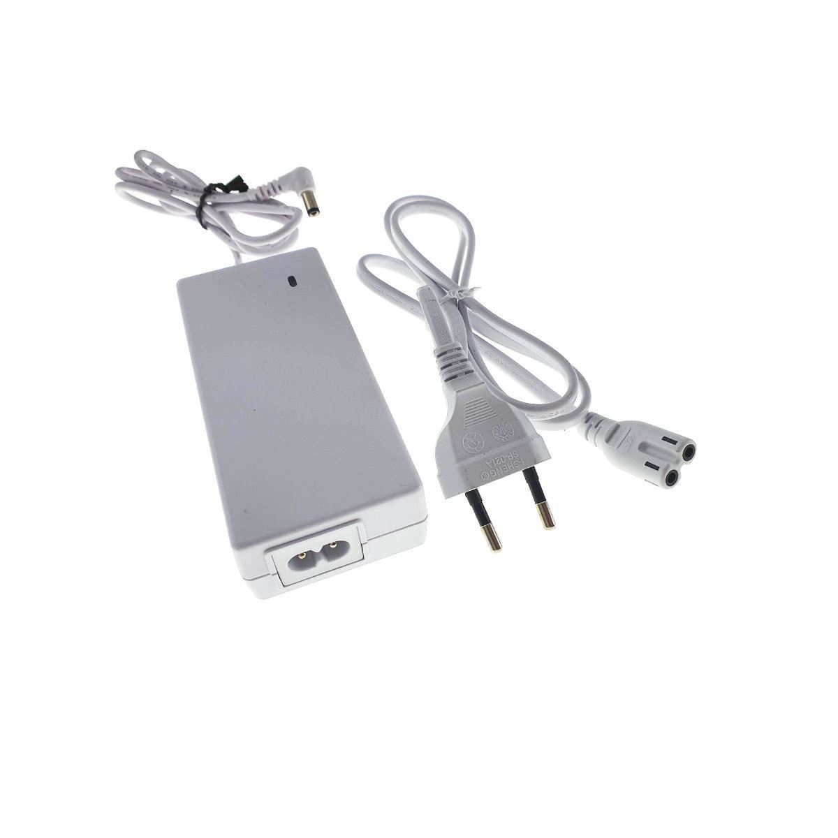 Incarcator curent continuu stabilizat DC 12V 3800mA, cu protectie, cablu 100cm, alb [2]