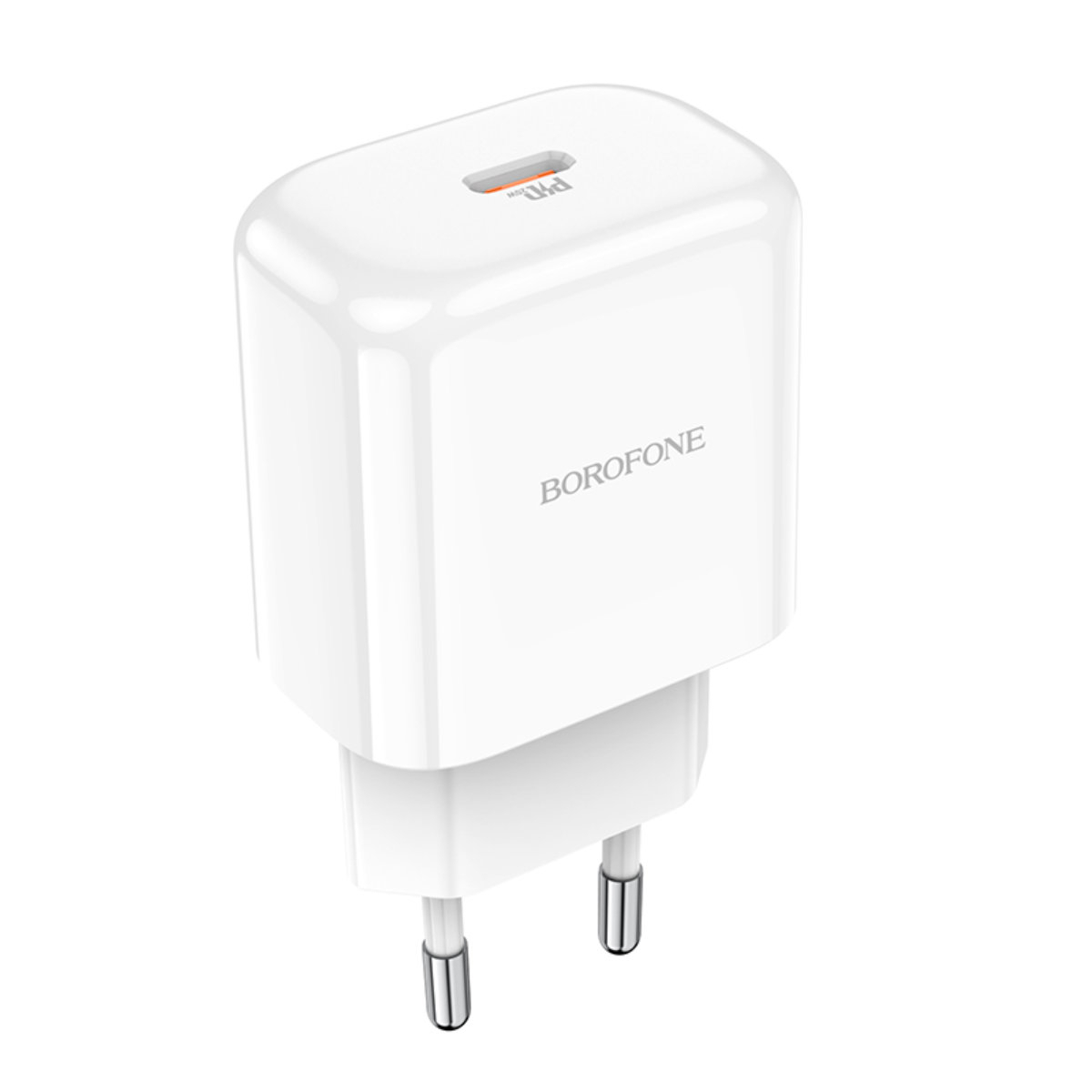 Incarcator premium, la retea, Borofone 74806 BN3, cu port USB Tip C, QC 3.0, PD 2.0, 20W, alb [12]