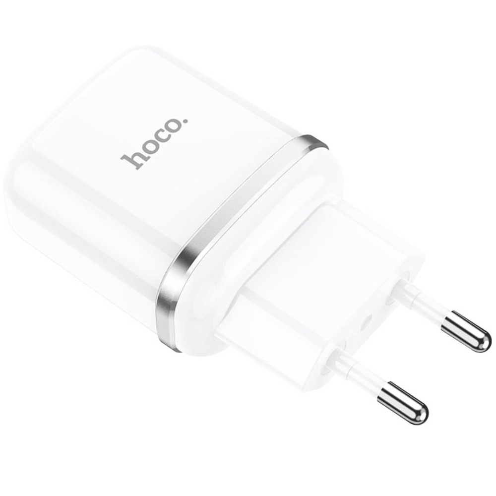 Incarcator priza EU, HOCO N3 Single Port, QC 3.0, 5V / 3 A, 18W, 1 x USB, alb [9]