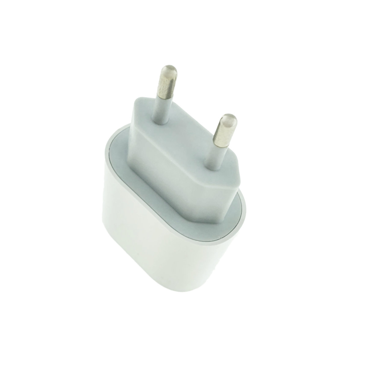 Incarcator QC3.0 cu port USB-C, AR-P3, priza retea EU, bulk, alb [4]