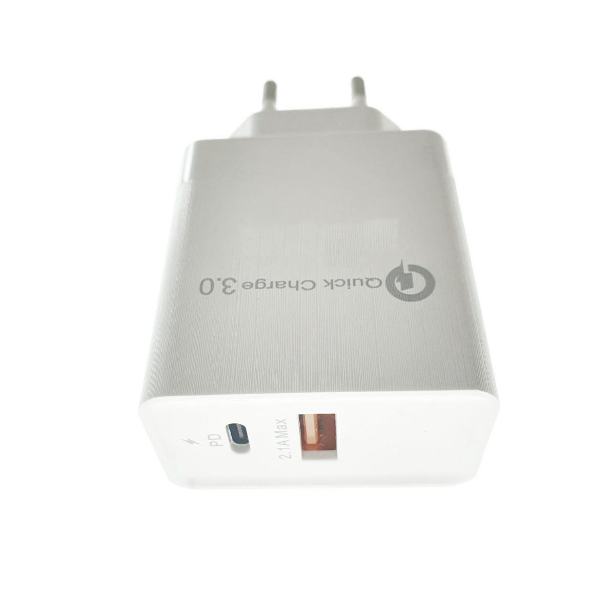 Incarcator rapid de retea QC 3.0, PD port USB tip C DC 5V - 3.4A si port USB DC 5V - 2.1A, alb [7]
