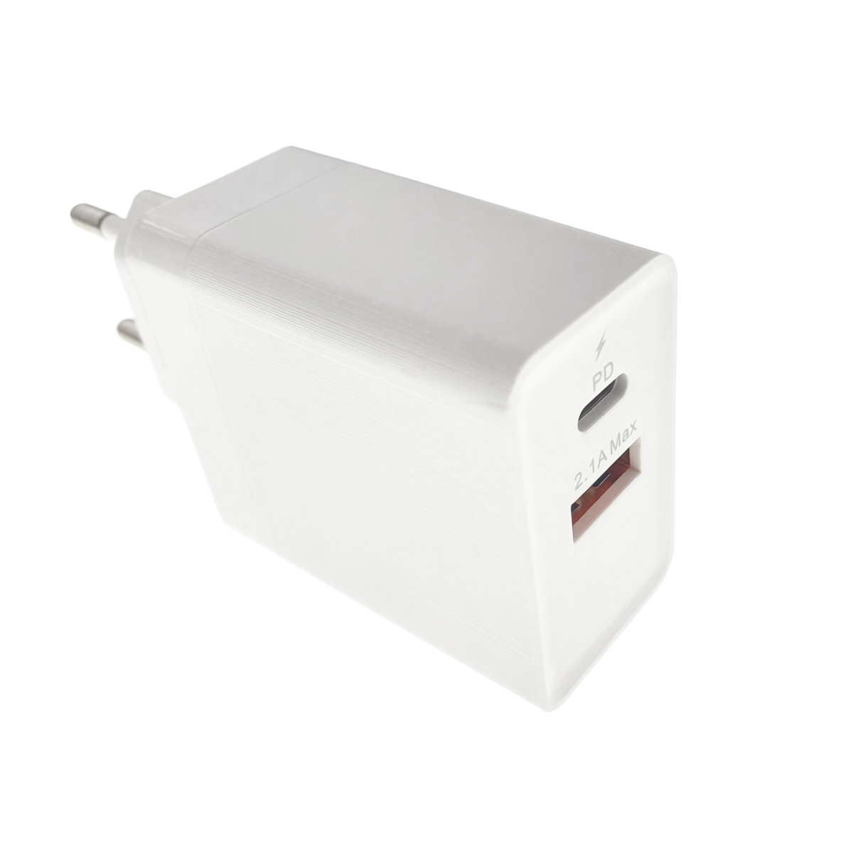 Incarcator rapid de retea QC 3.0, PD port USB tip C DC 5V - 3.4A si port USB DC 5V - 2.1A, alb [5]