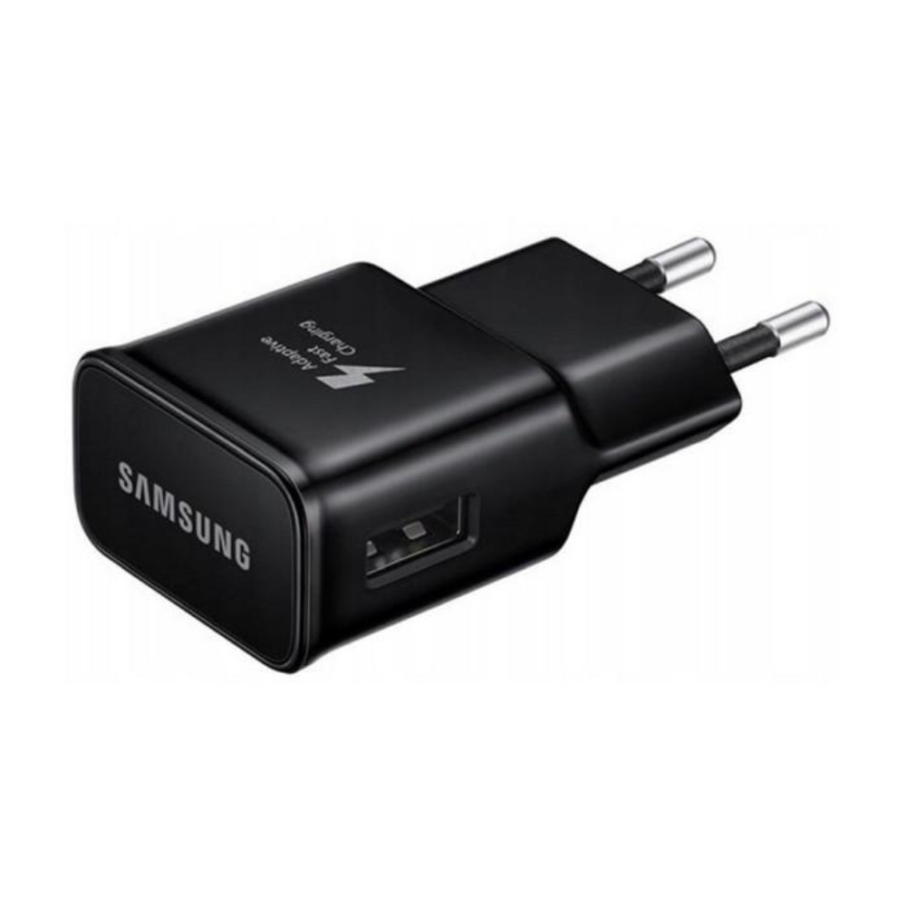 Incarcator rapid priza retea la 1 x USB, Samsung EP-TA20EBE Adaptive Fast Charging, 5V 2A, negru [1]