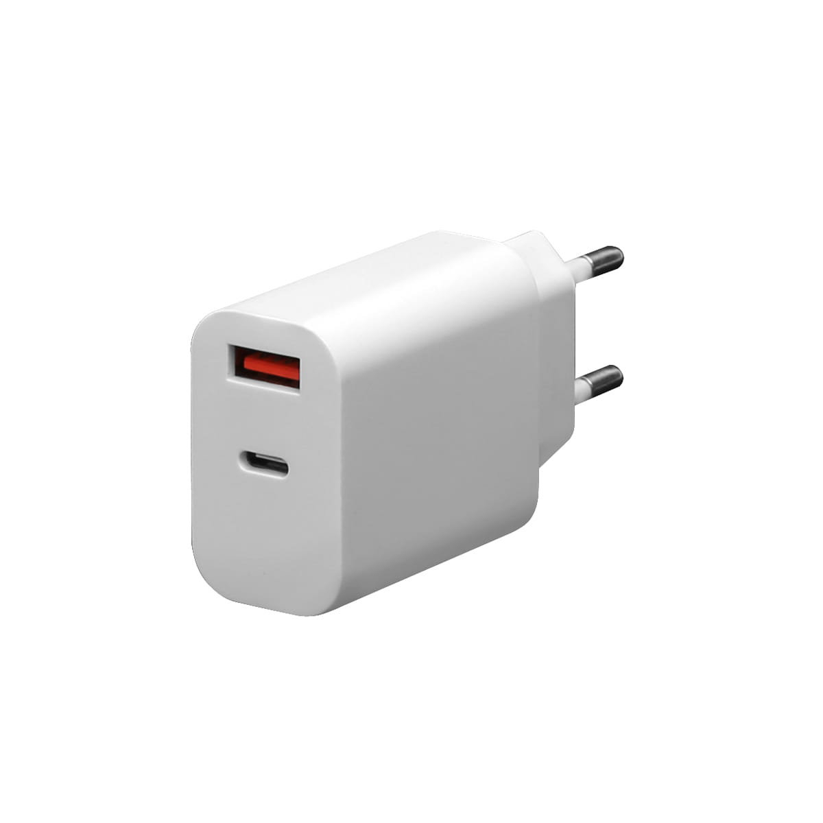 Incarcator retea 30W , Platinet 45481, QC3.0 PD3.0 , porturi 1 x USB si 1 x USB tip C, intrare curent 100 - 240 V, alb [1]