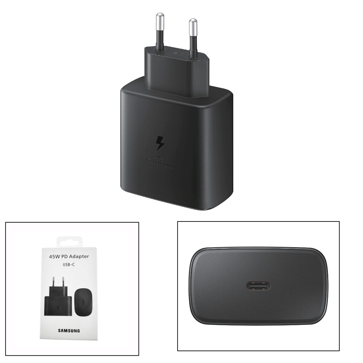 Incarcator Super Fast Travel Charger, 45W, USB-C, pentru Samsung, EP-TA845, negru [5]