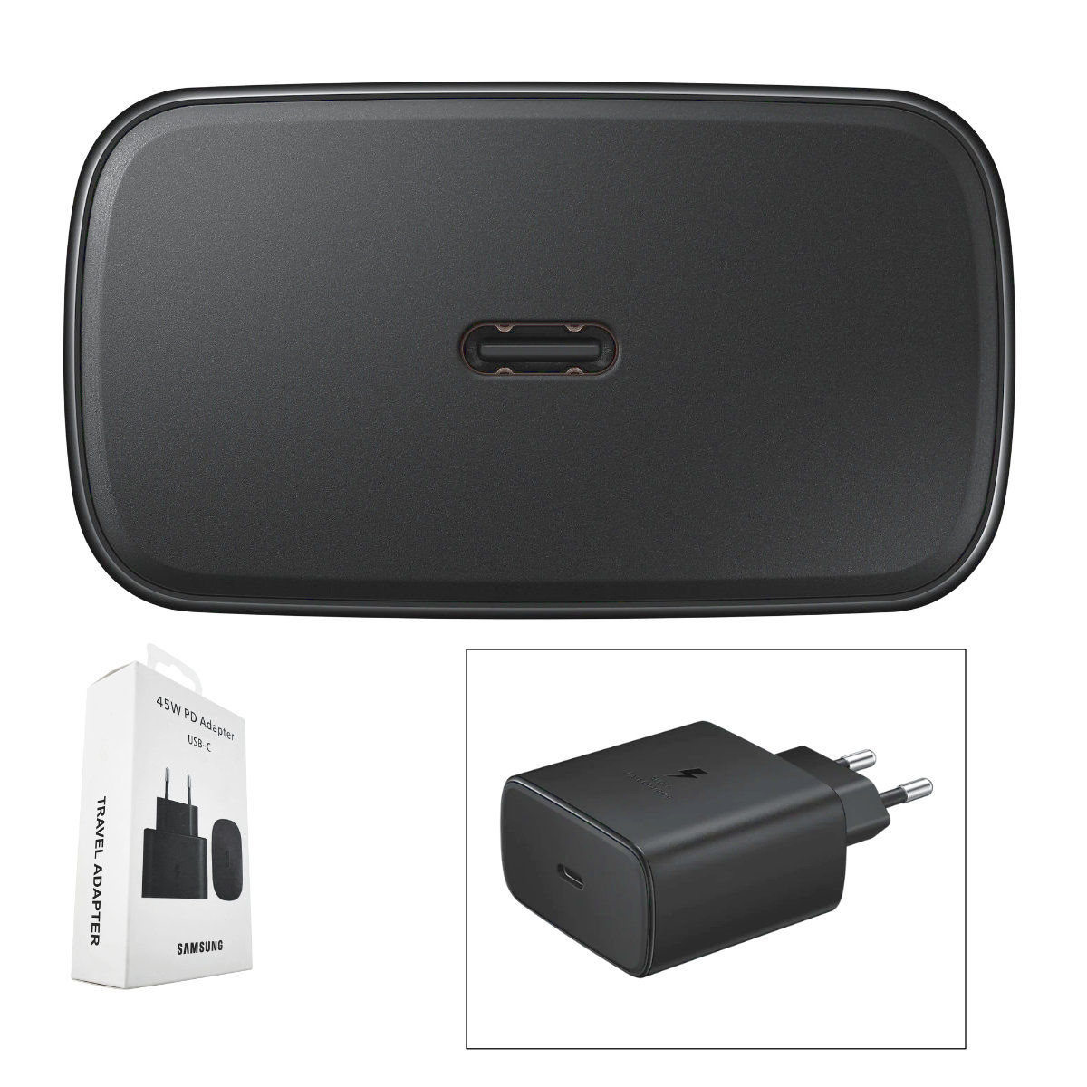 Incarcator Super Fast Travel Charger, 45W, USB-C, pentru Samsung, EP-TA845, negru [4]