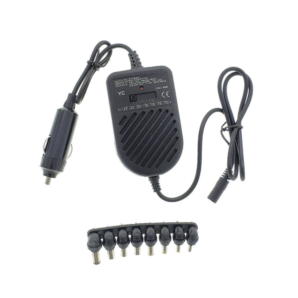 Incarcator universal 80W,auto,cu adaptoare,EWDD8040,de alimentare laptop [7]