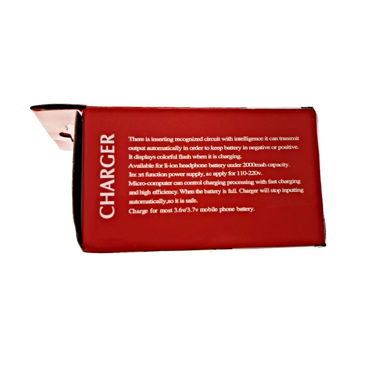 Incarcator universal MCT3000,acumulatori Li-Ion,Li-Polymer,la retea,negru [12]