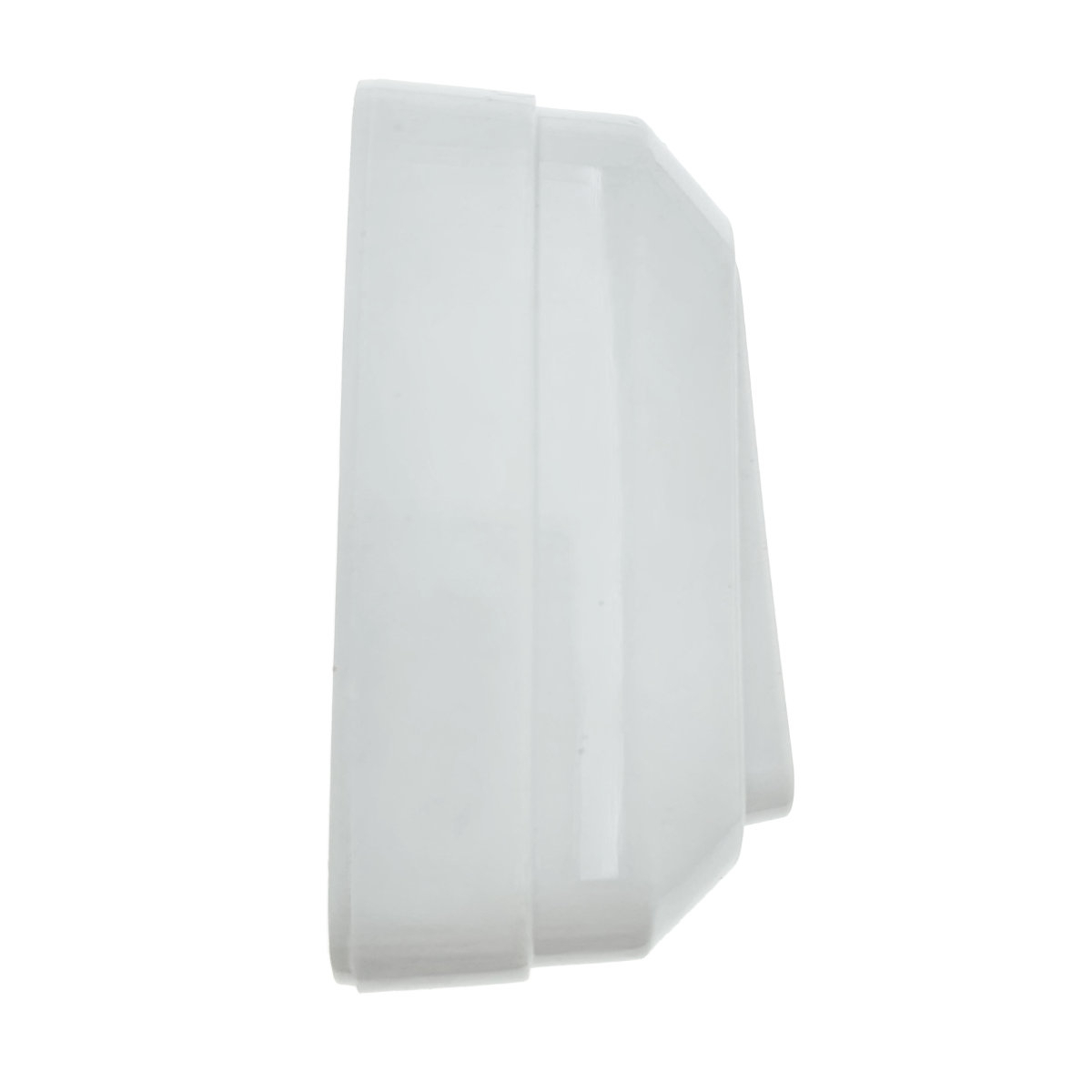 Intrerupator cu 2 butoane, aplicat, cu rama, 80 x 80 x 35mm, alb [2]