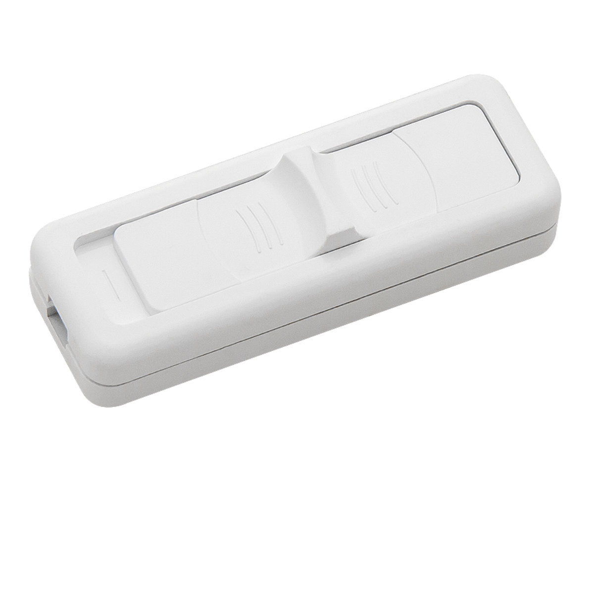 Intrerupator simplu glisant pe fir, WS-1P 30824, 220V-2.5A, alb [1]