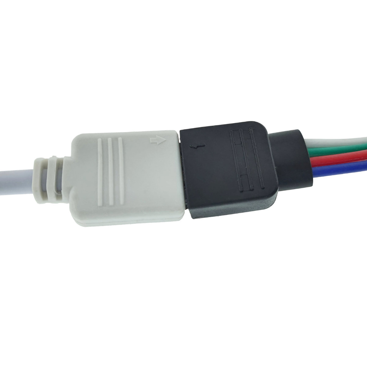 Kit banda Led RGB 3528 SMD, 5m, 60 led/m, 4.8W/m, cu telecomanda, controller si alimentator 12V 2A [6]