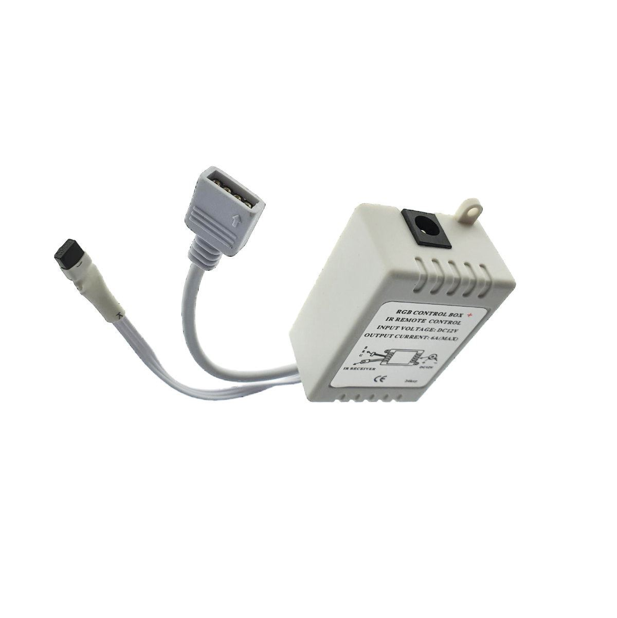 Kit banda Led RGB 3528SMD, 5m, 60 led/m, 4.8W/m, cu telecomanda, controller si alimentator [7]