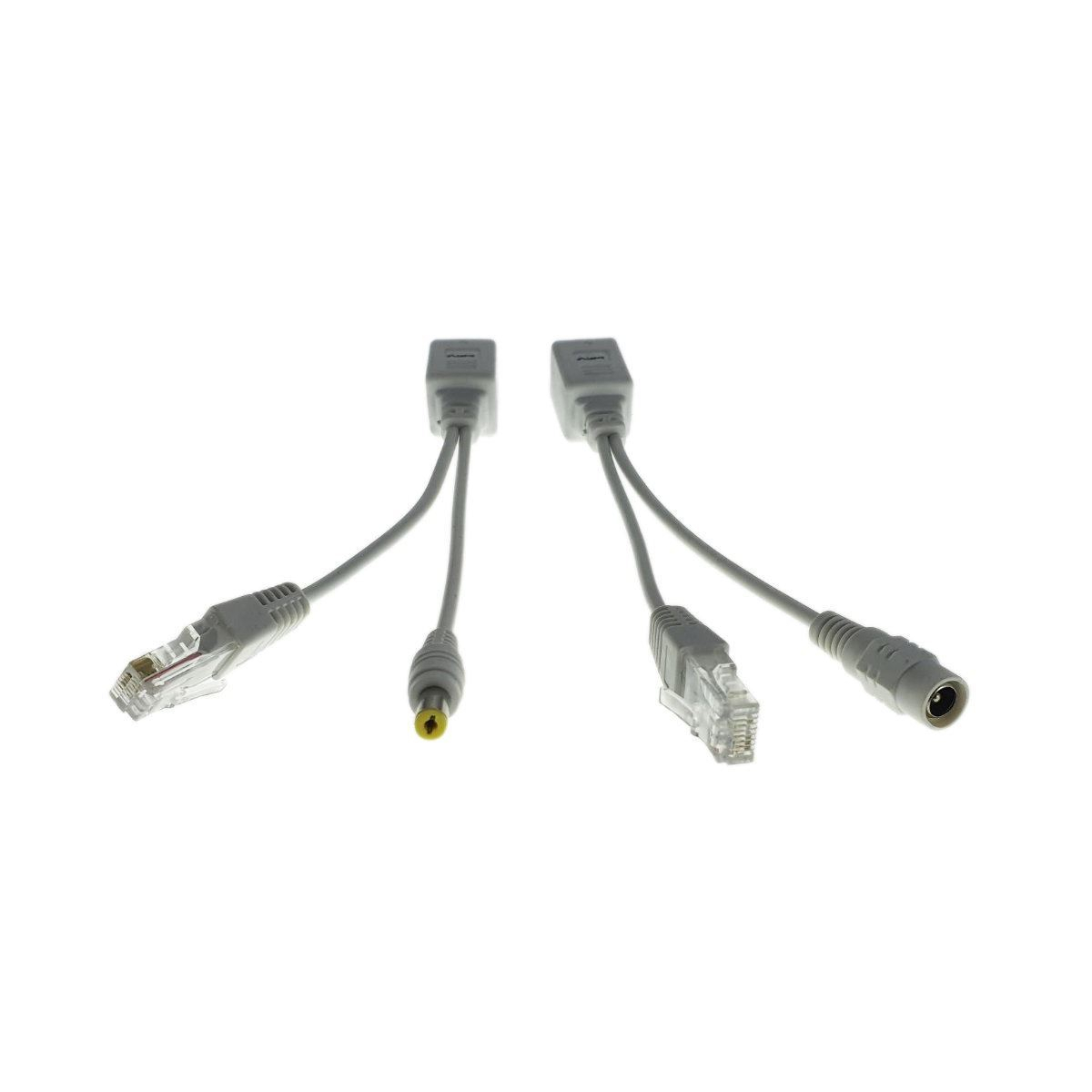 Kit UTP pasiv cu injector PoE, Lanberg 42148, energie si transfer de date, alb [8]