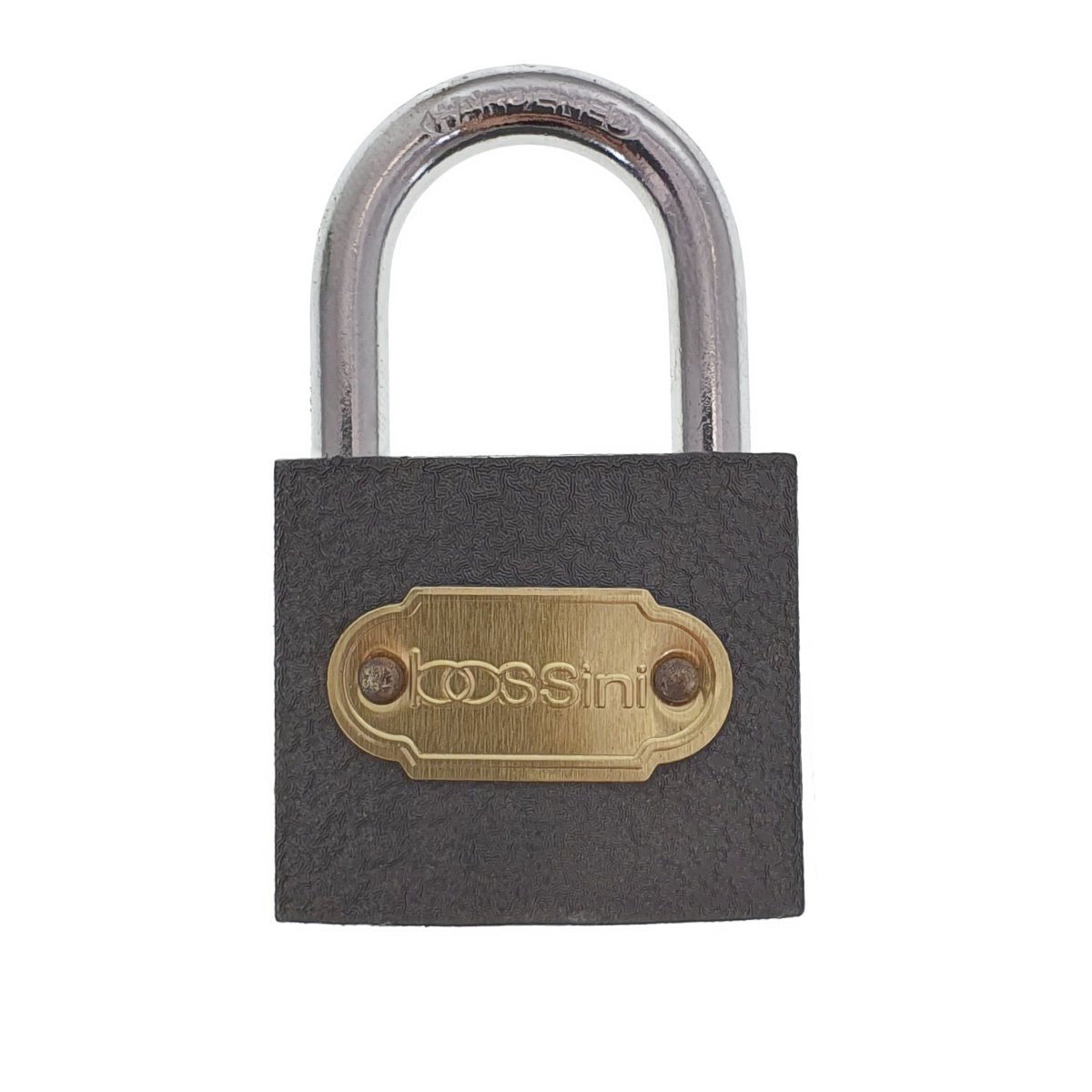 Lacat Bossini 11409, 3 chei incluse, inchidere automata prin apasare, culoare neagra [6]