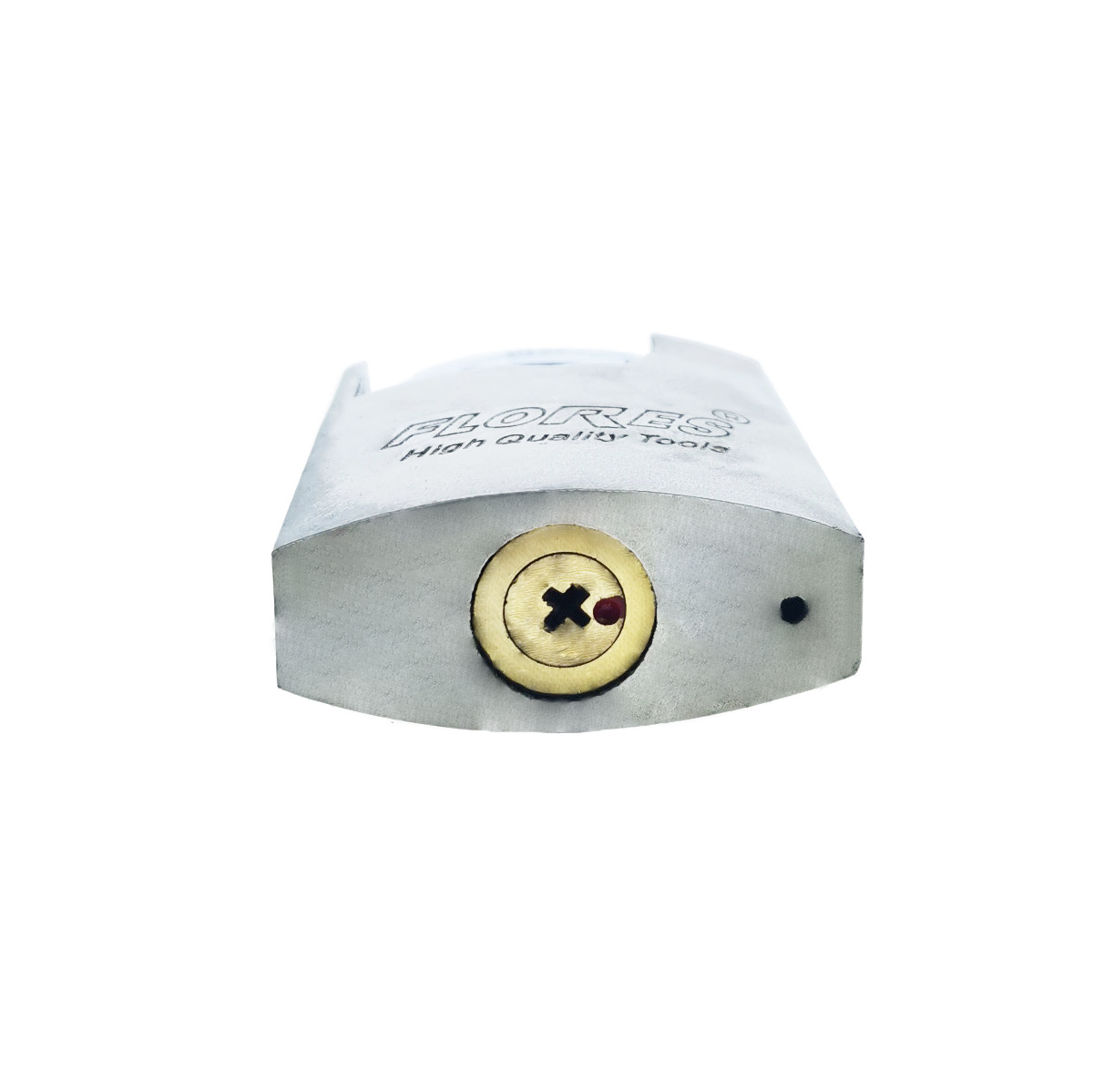Lacat din inox, cu 3 chei stea, 50 mm, Flores FS-11430, otel durificat, argintiu [4]