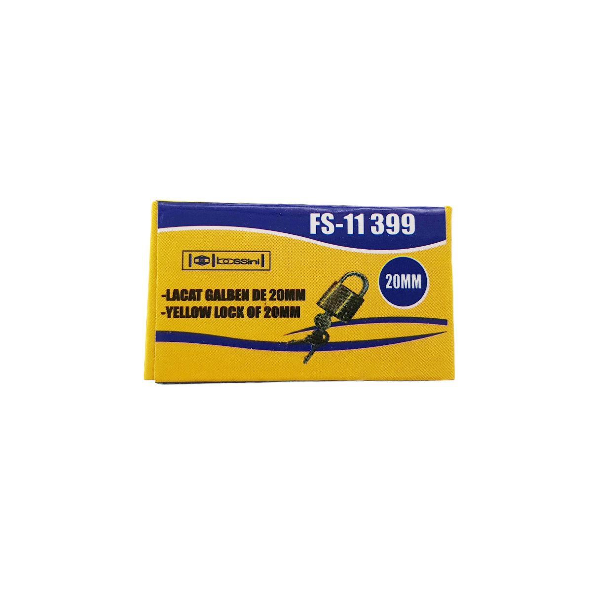Lacat FS-11399, 20mm, galben [6]