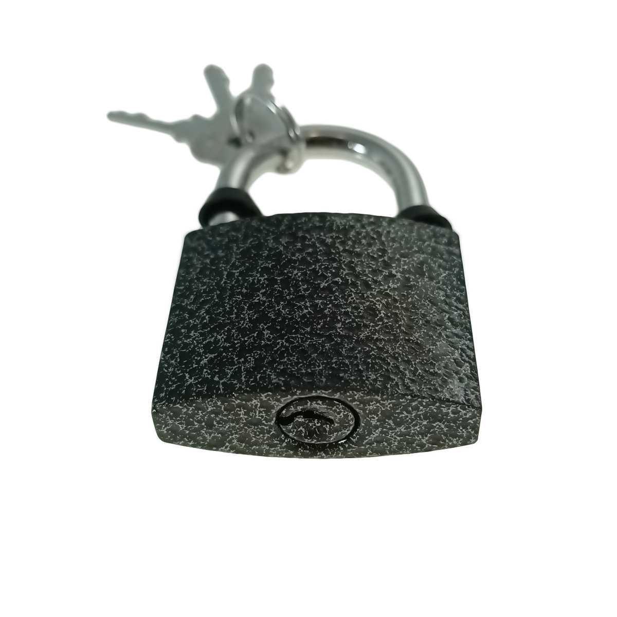 Lacat metalic, cod 12810, 48mm, 3 chei, 187gr, negru [5]