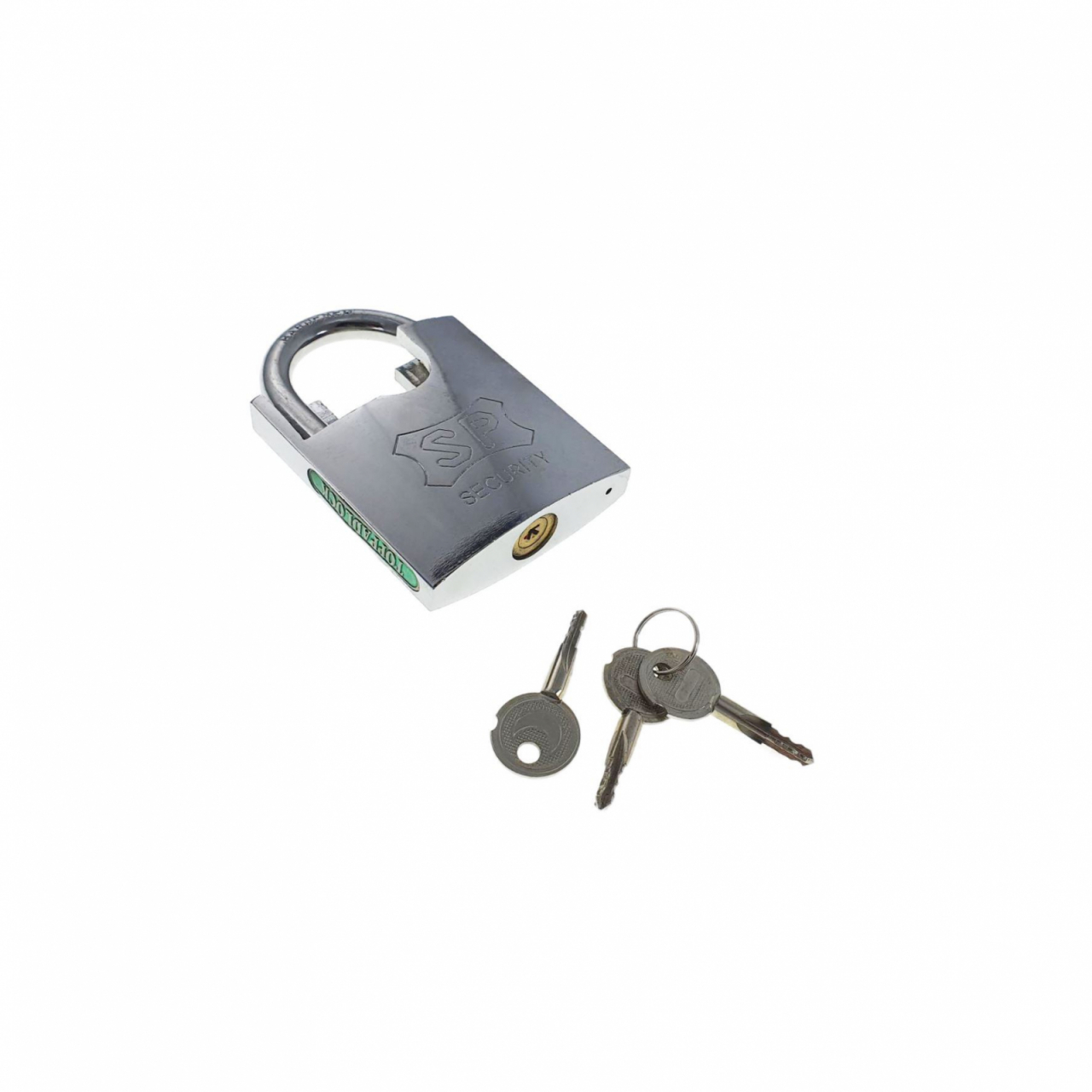 Lacat metalic Top Pad Lock, cu protectie Anti Spargere, 75mm, 697g, cu 3 chei [3]
