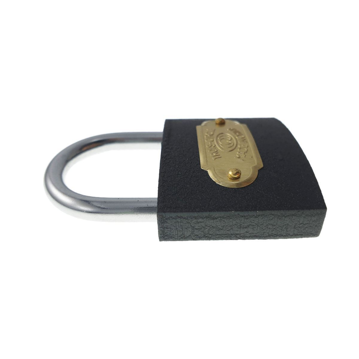 Lacat Trois Circle LC50,din otel,50mm,3 chei, gri [9]
