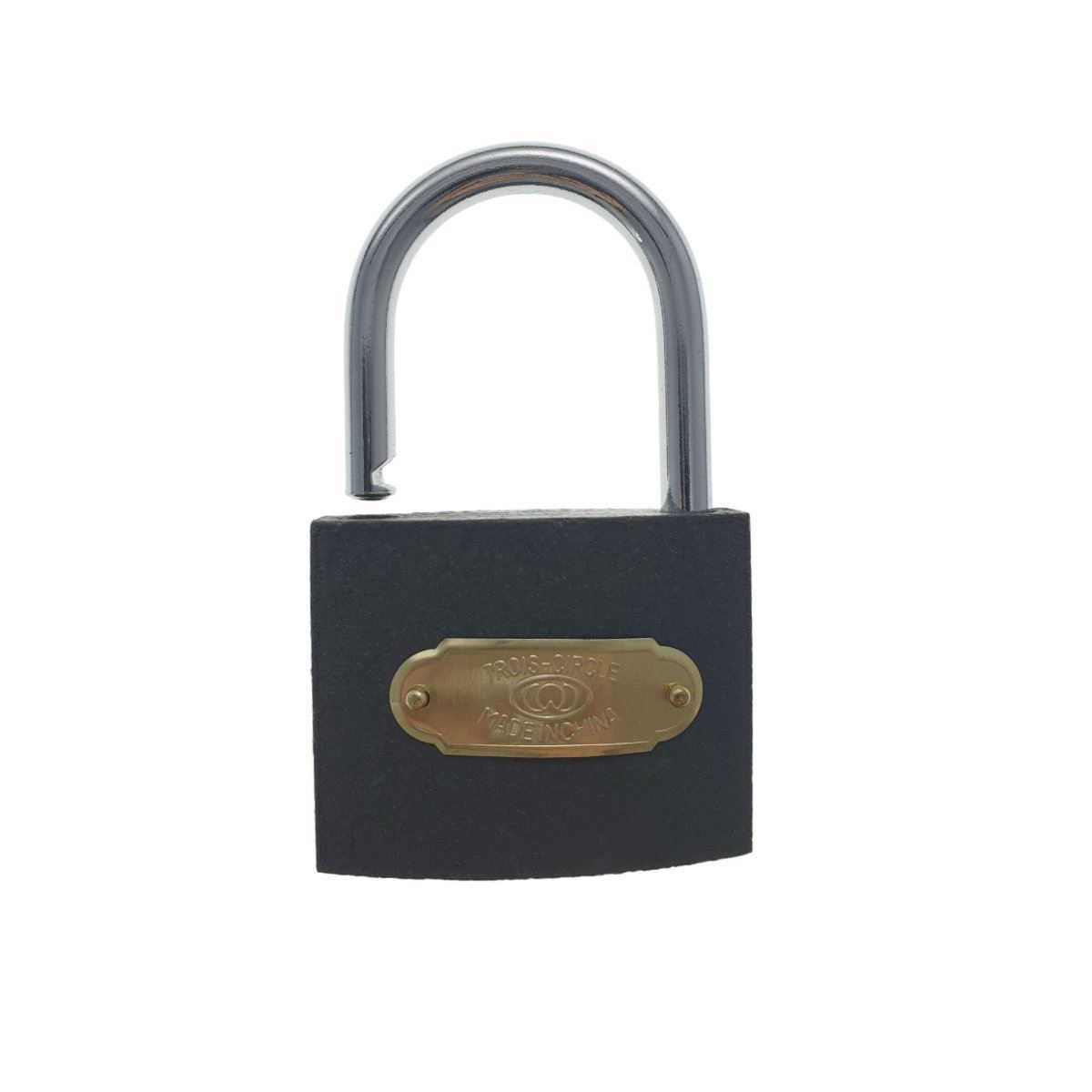 Lacat Trois Circle LC63,din otel,63mm,3 chei, gri [9]
