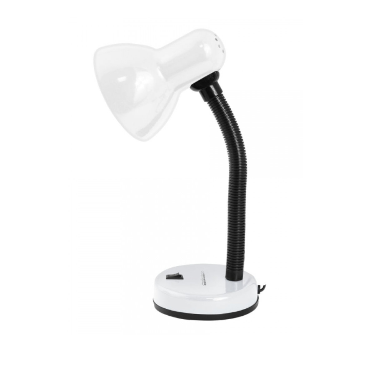 Lampa de birou cu brat flexibil, Esperanza Vega 94380, 31cm inaltime, dulie E27, alba [2]