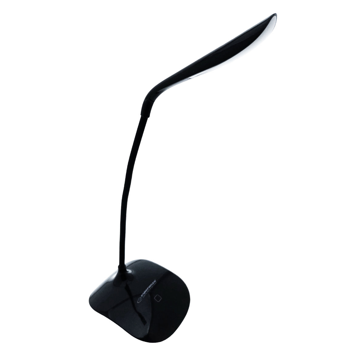 Lampa LED, Esperanza Acrux ELD103K, brat flexibil 21 cm, alimentare duala, cablu 110 cm, 4 x AAA, neagra [2]