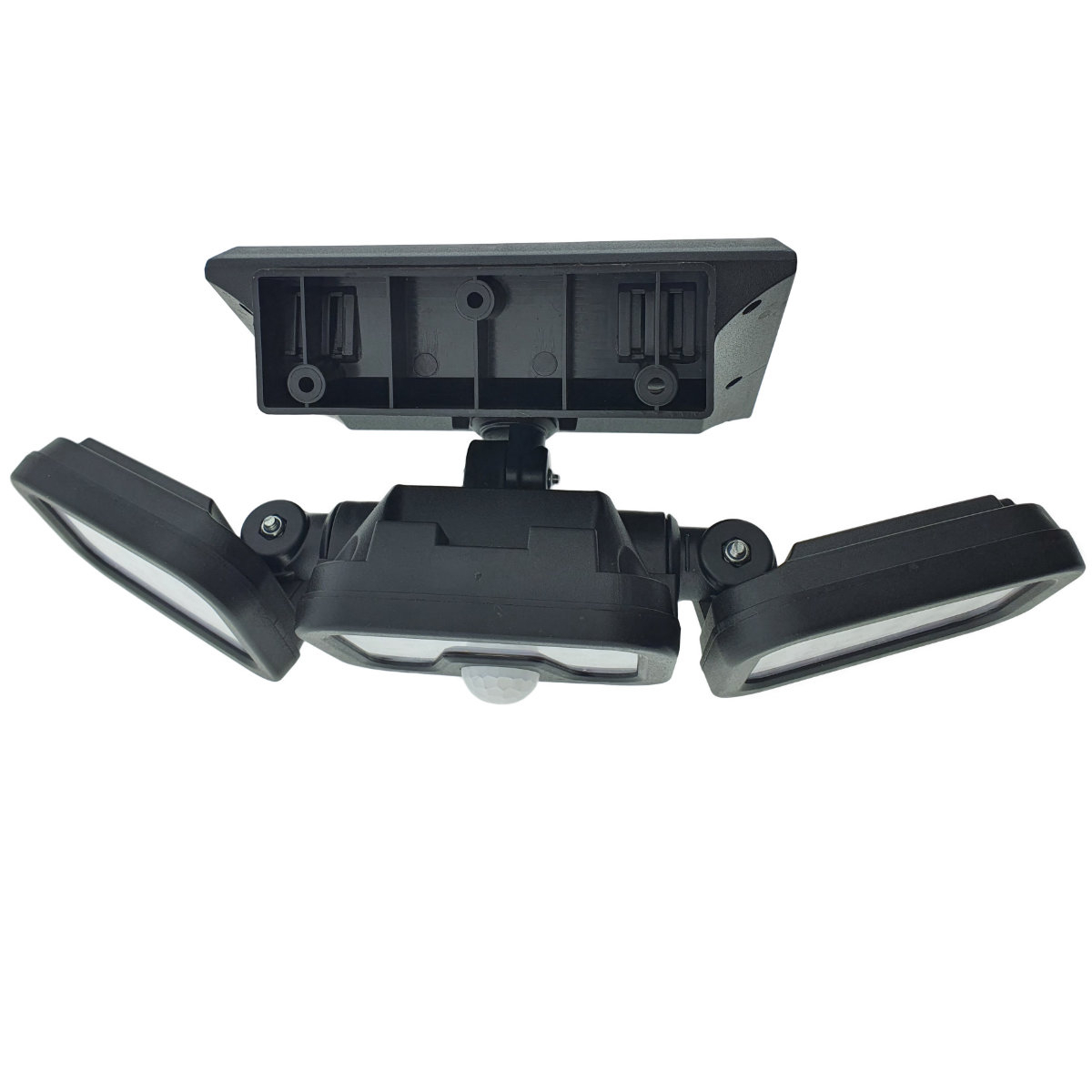 Lampa LED tripla, reglabila, cu incarcare solara, LTC 76691, 20W, SMD, 800lm, acumulator 2400mAh, cu senzori, neagra [3]