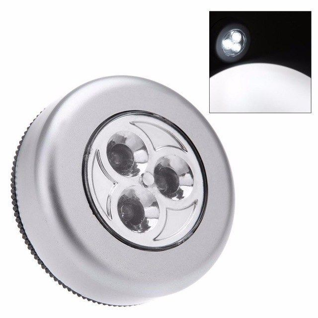 Lampa universala cu 3 Led-uri,Home S3LA,cu 3XAAA baterii,autoadeziva [8]