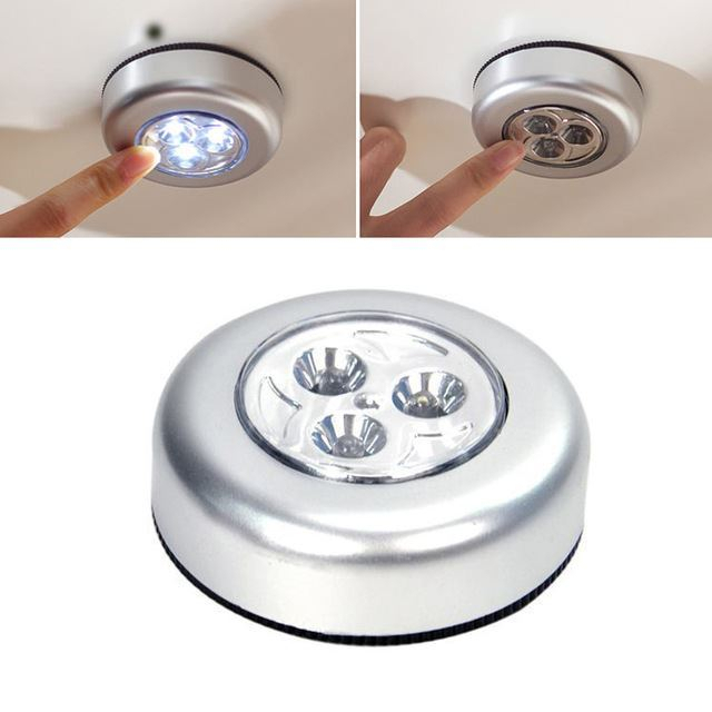 Lampa universala cu 3 Led-uri,Home S3LA,cu 3XAAA baterii,autoadeziva [9]