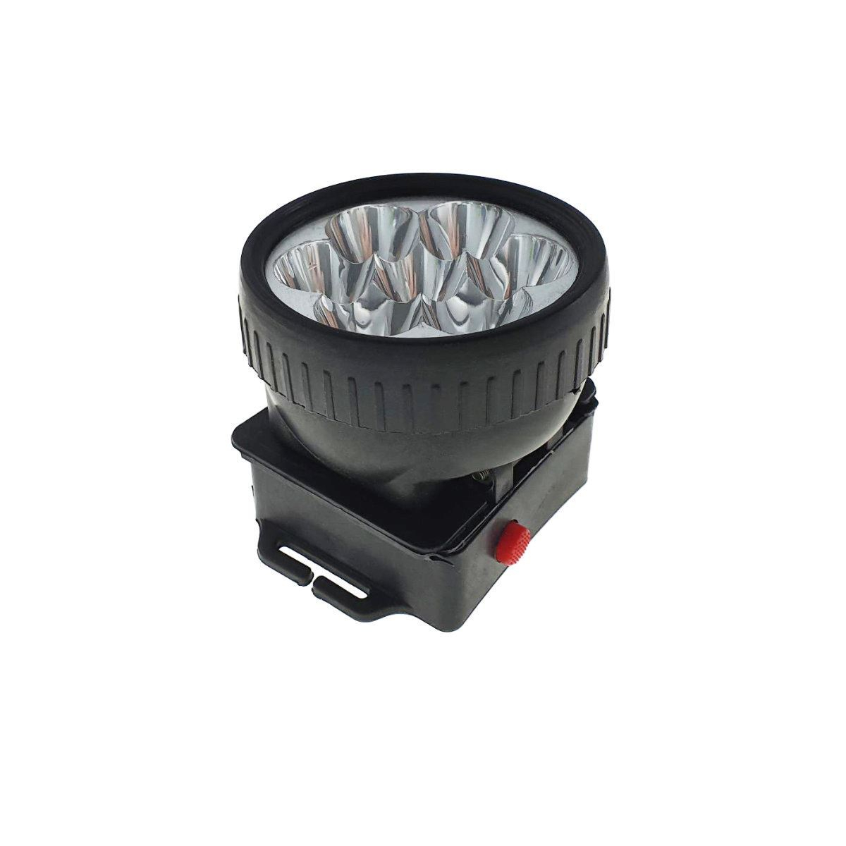 Lampa universala cu 7 Led, 3 x AA, 70x73x68mm, din plastic, neagra [5]