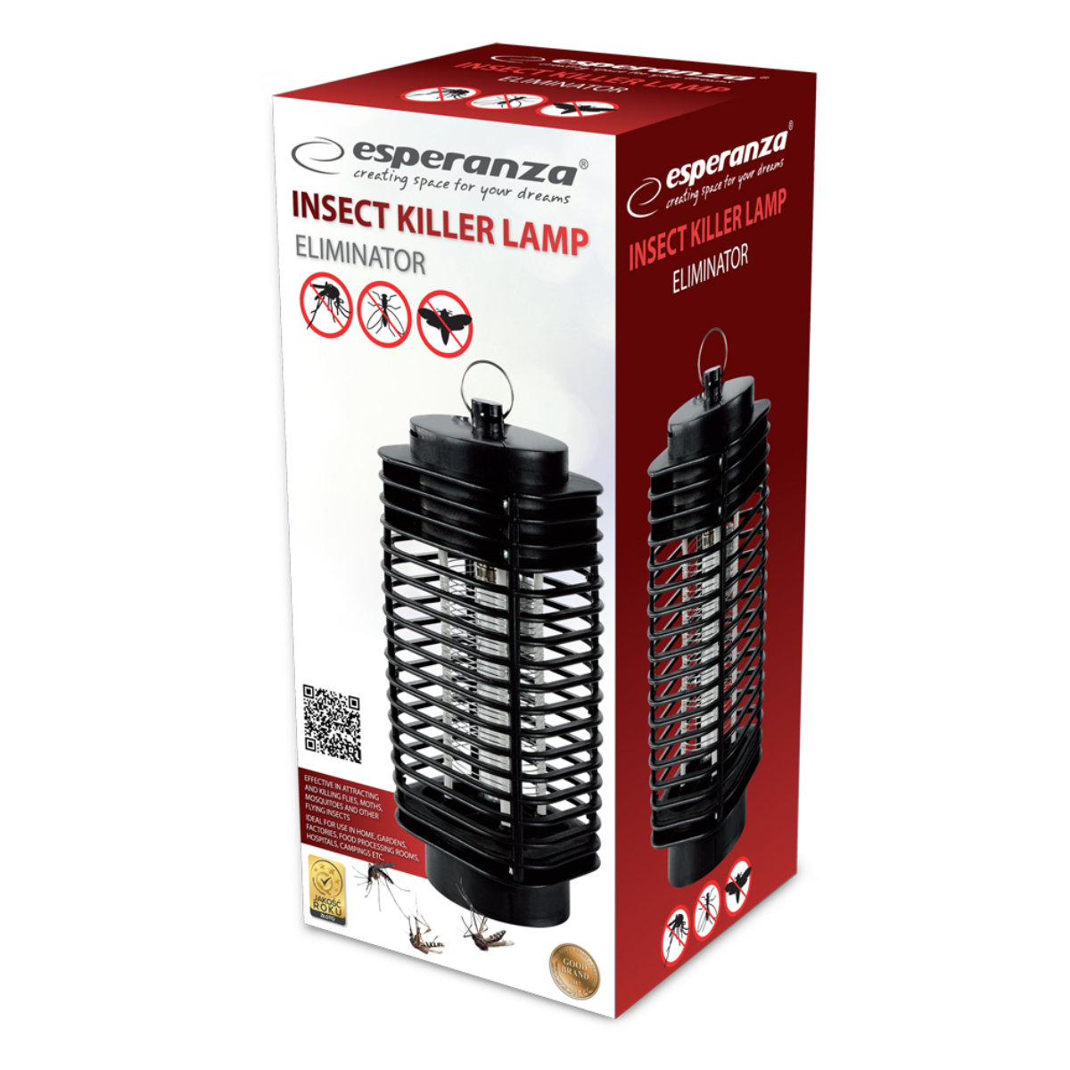 Lampa UV anti insecte, 3W, Esperanza Eliminator [3]