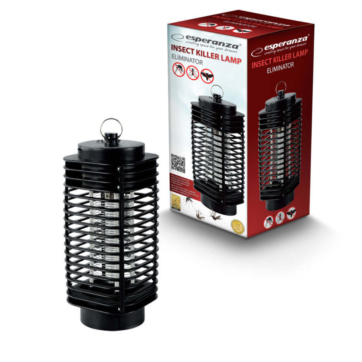 Lampa UV anti insecte, 3W, Esperanza Eliminator [2]