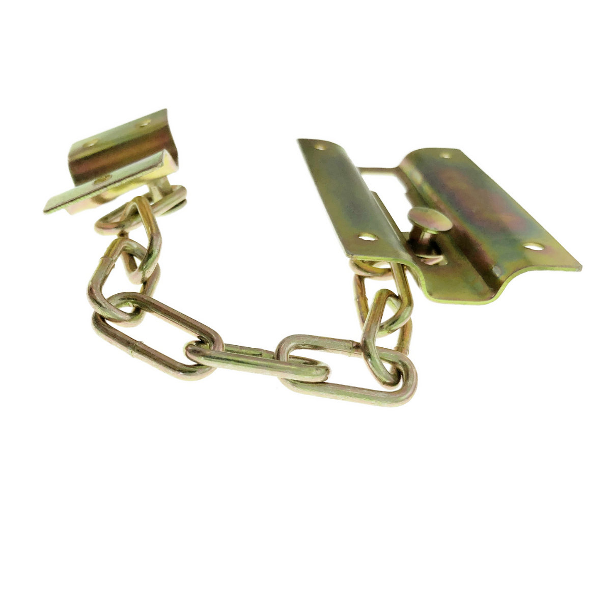 Lant de siguranta pentru usa de intrare, blocare si intredeschidere, lungime 180mm, auriu [5]