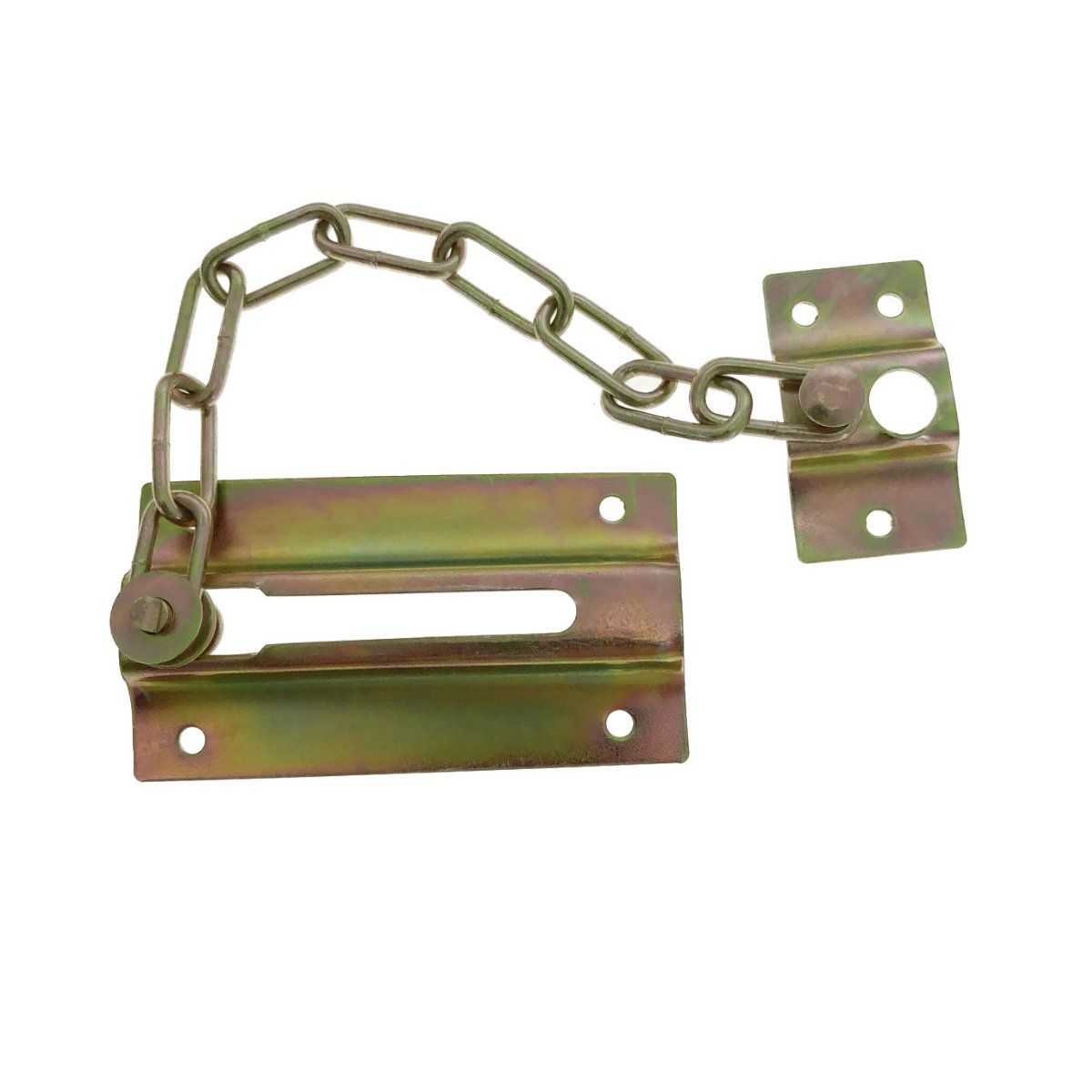 Lant de siguranta pentru usa de intrare, blocare si intredeschidere, lungime 180mm, auriu [1]