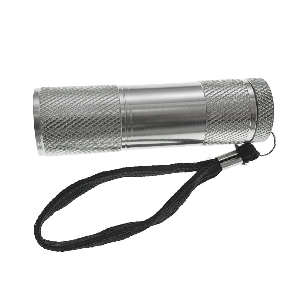 Lanterna cu 9 led-uri, Esperanza 91586 ALTAIR , corp aluminiu, lungime 90mm, 3xAAA , argintie [7]