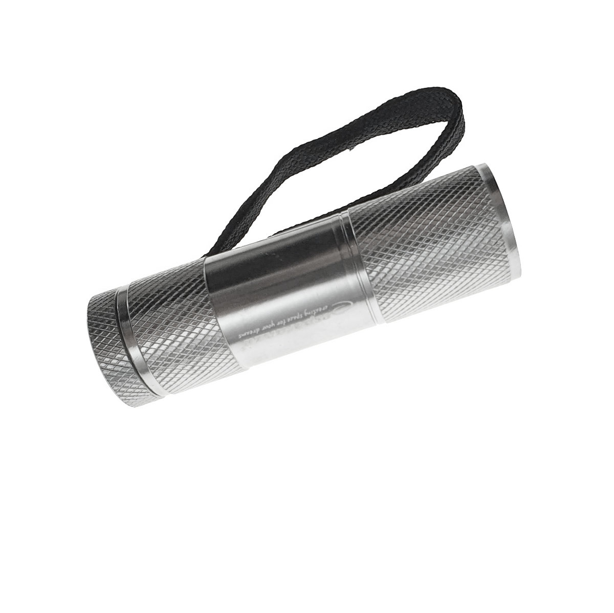 Lanterna cu 9 led-uri, Esperanza 91586 ALTAIR , corp aluminiu, lungime 90mm, 3xAAA , argintie [10]