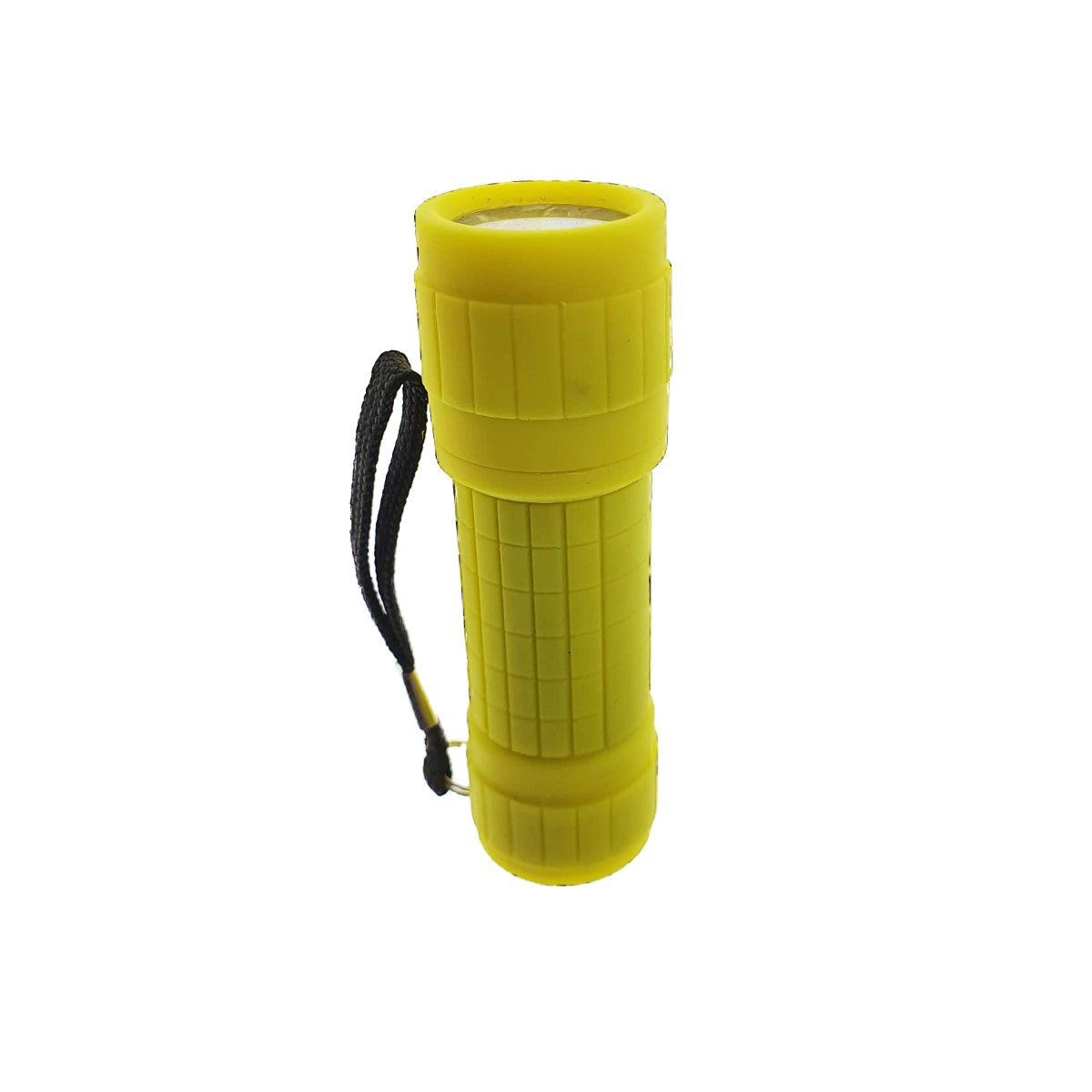 Lanterna cu 9 led-uri, Lamex 72826, cu prindere anti-alunecare, 100x30mm, 3xAAA, galbena [4]