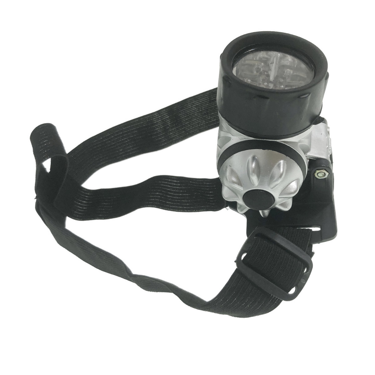 Lanterna frontala, 12 Led-uri, inclinare ajustabila, prindere cu banda elastica, alimentare 3 x AAA [4]