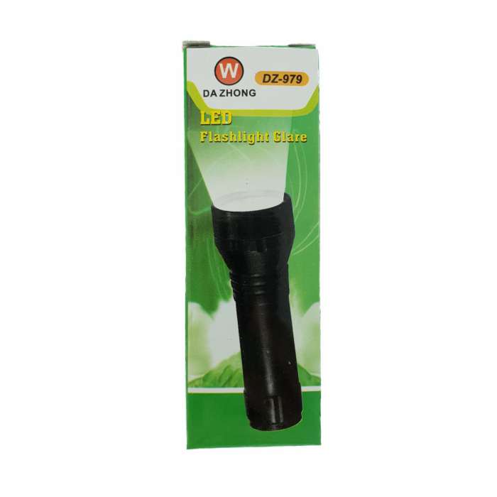 Lanterna led 11 cm, neagra [7]